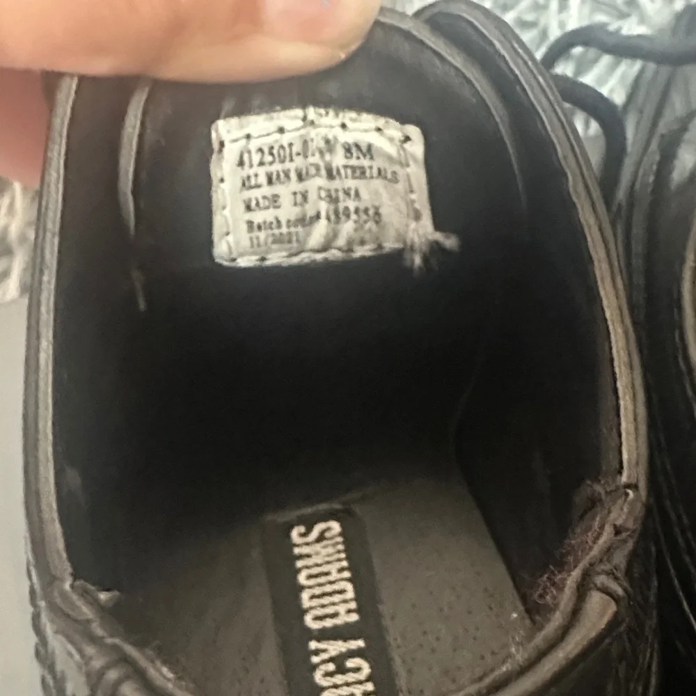 Stacy Adams Kids Black Patent Moccasin Dress Shoes